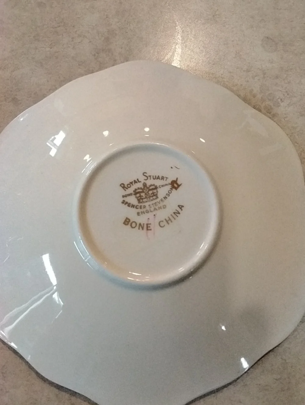 Royal Stuart England Vintage Teacup and Saucer